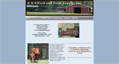 Desktop Screenshot of csfeedsupply.com